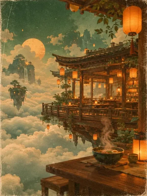 糯米短剧《我在仙界开饭馆》剧集封面
