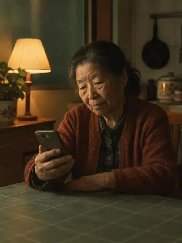 糯米短剧《妈妈的第一条微信》剧集封面